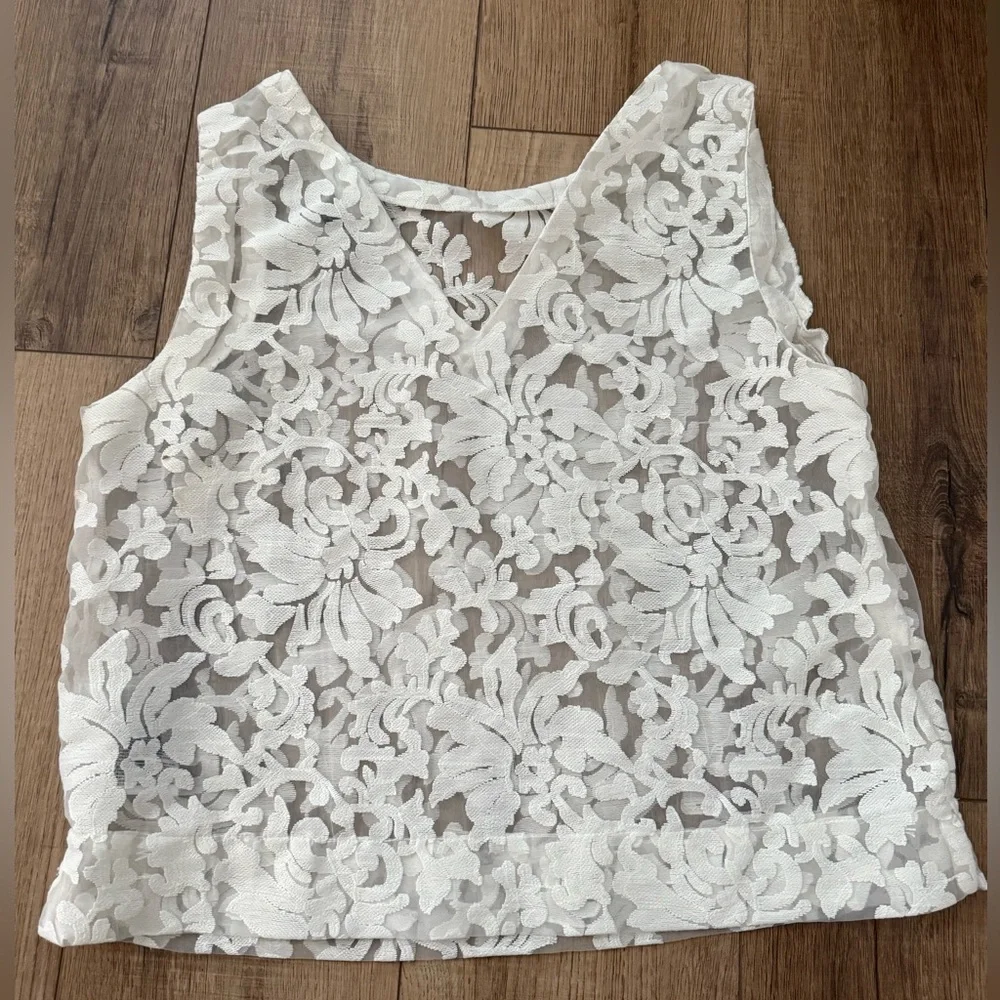 Banana Republic White Blouse - Picture 4 of 5